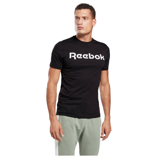 Reebok Ανδρική κοντομάνικη μπλούζα Linear Read Reebok Ανδρική κοντομάνικη μπλούζα Linear Read